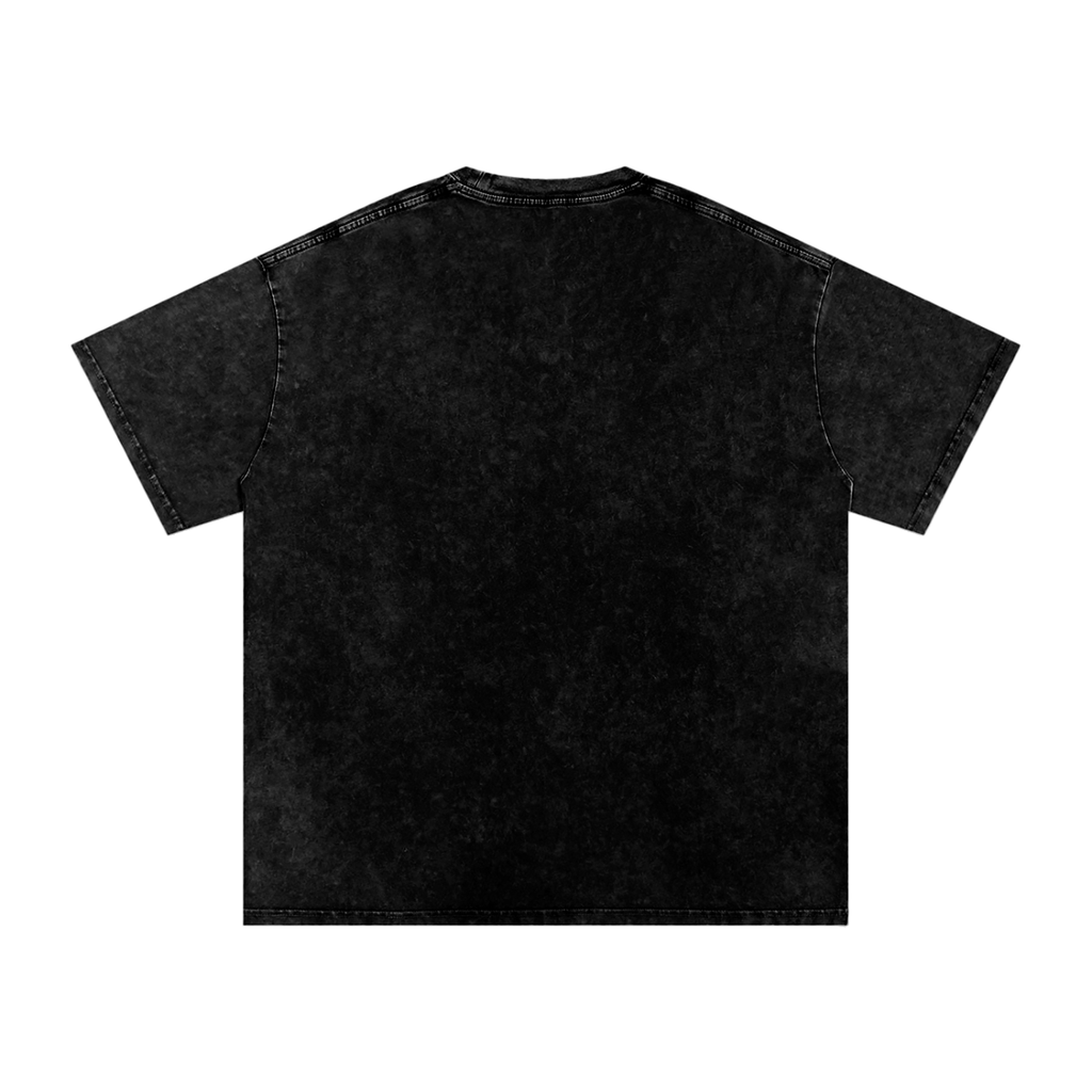 Oversized Cotton T-Shirt Plain Back